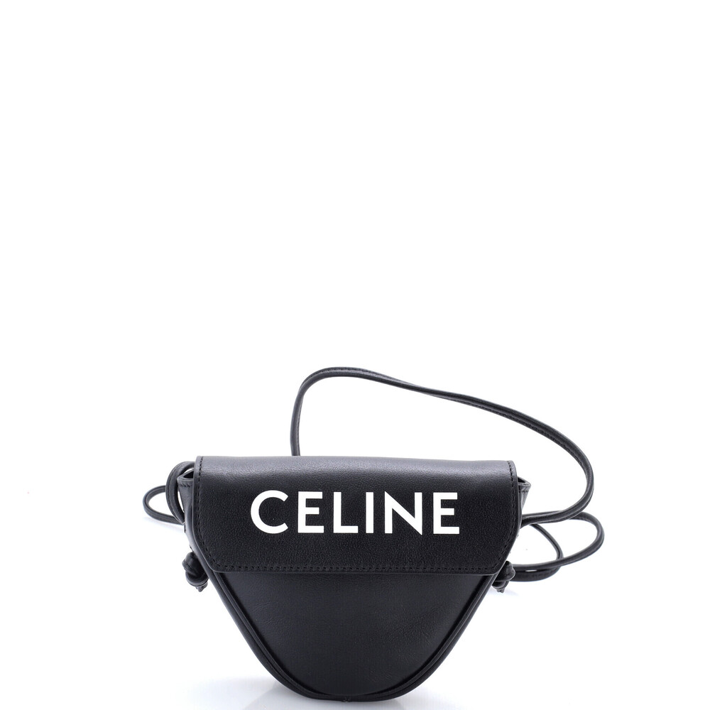 Celine Mini Triangle Bag Leather